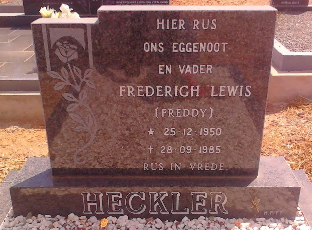 HECKLER Frederich Lewis 1950-1985
