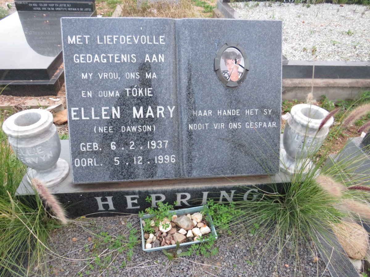 HERRING Ellen Mary nee DAWSON 1937-1996