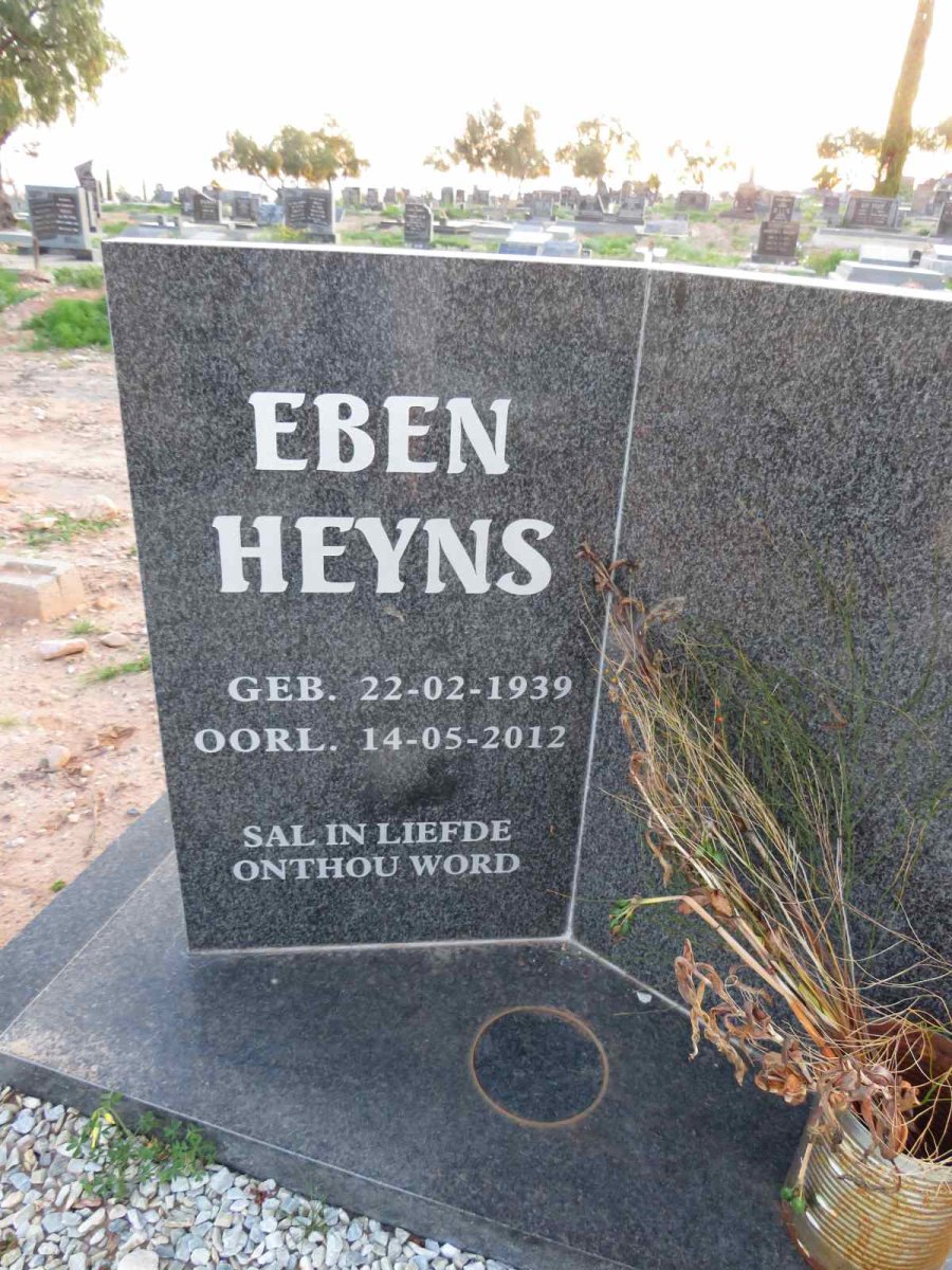 HEYNS Eben 1939-2012