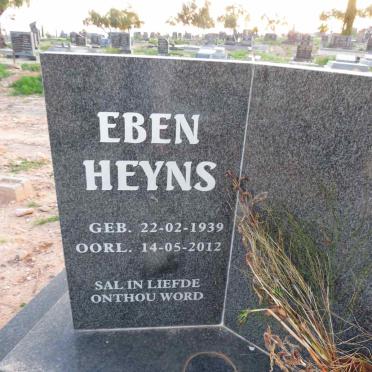 HEYNS Eben 1939-2012
