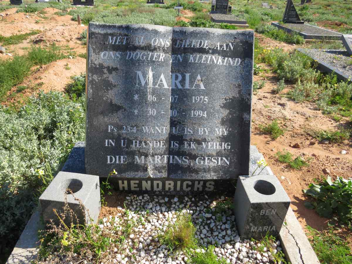 HENDRICKS Maria 1975-1994