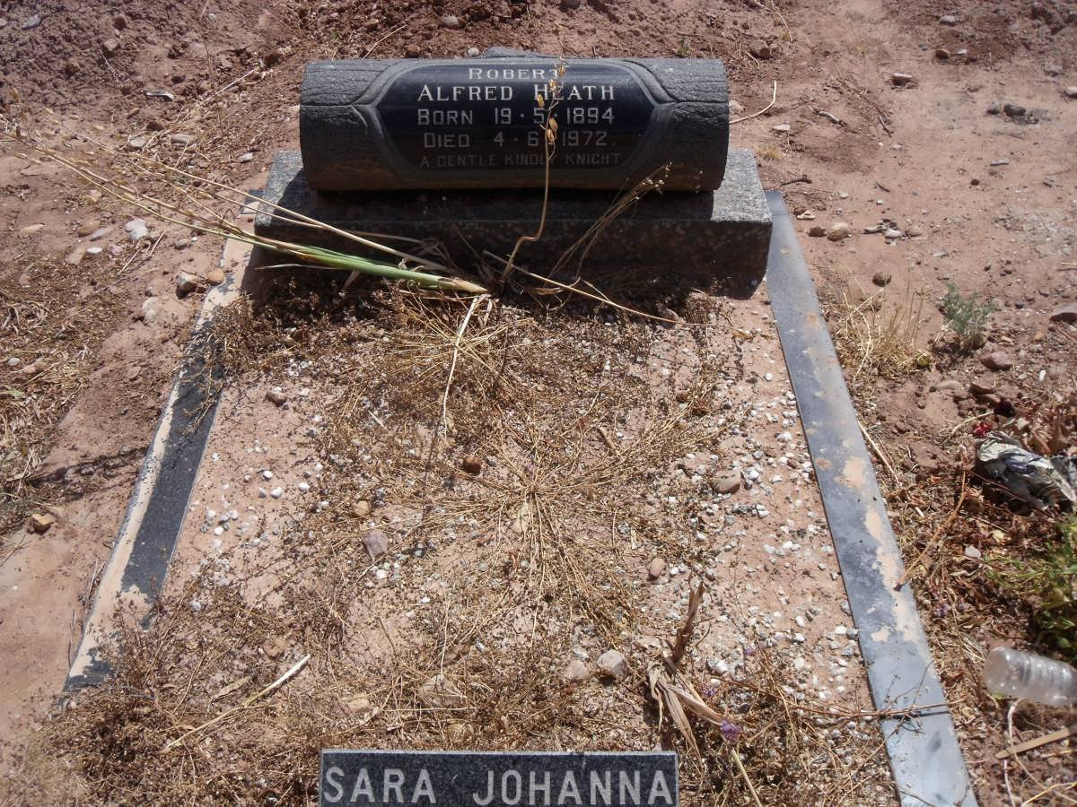 HEATH Robert Alfred 1894-1972 :: HEATH Susara Johanna nee SCHOEMAN 1906-1984