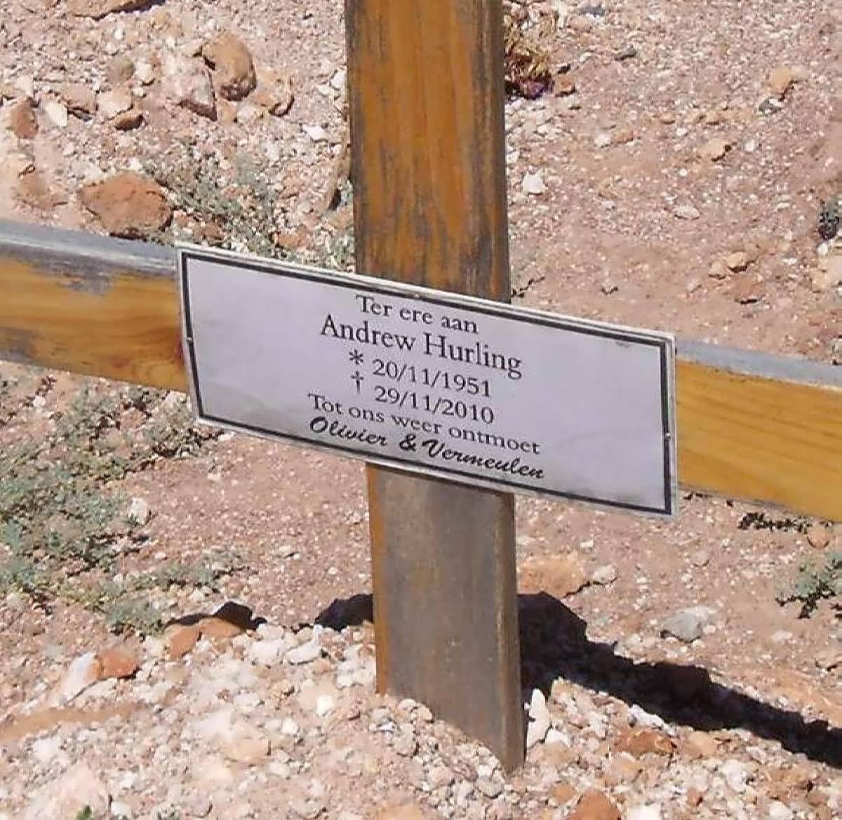 HURLING Andrew 1951-2010