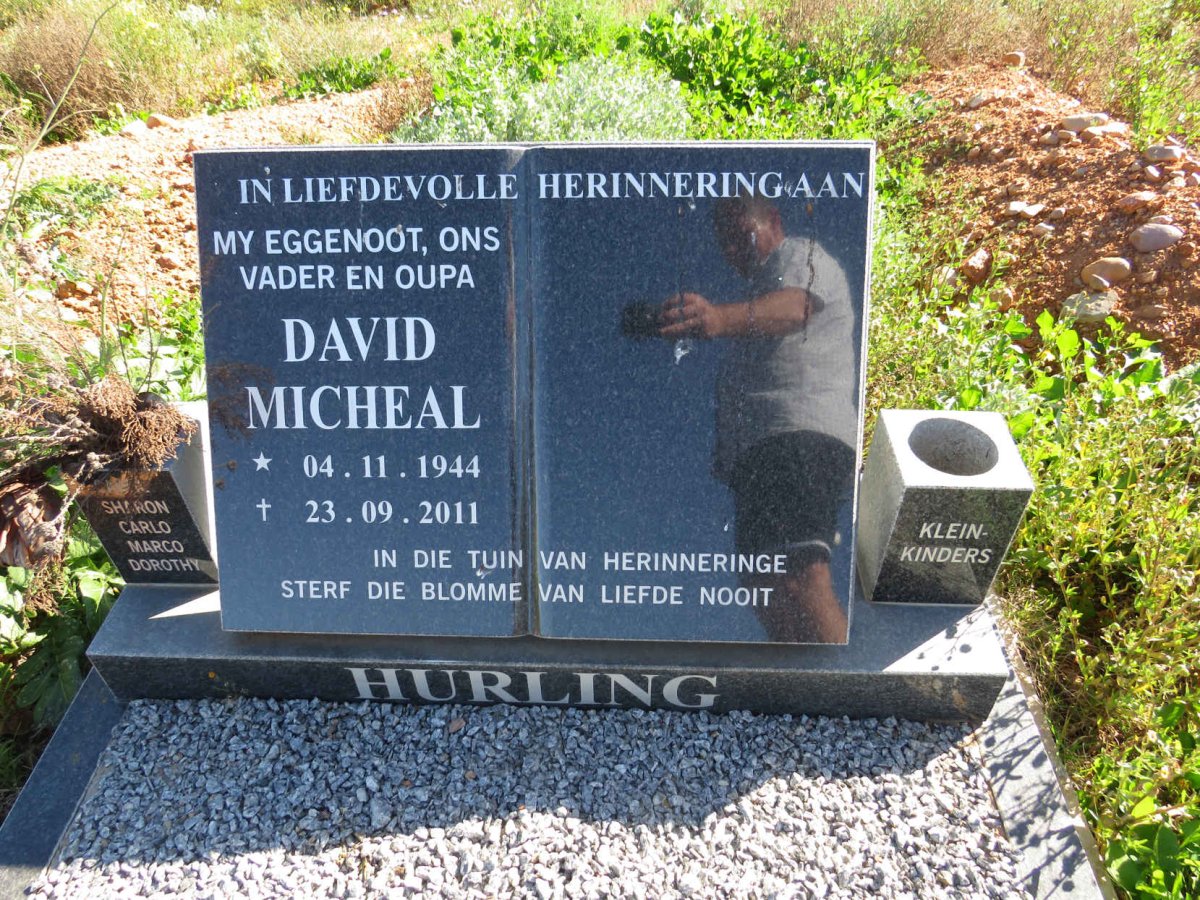 HURLING David Micheal 1944-2011