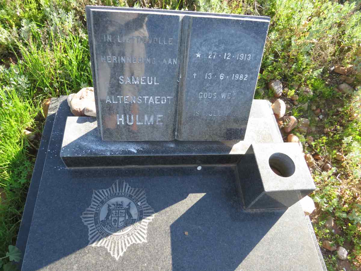 HULME Sameul Altenstaedt 1913-1982