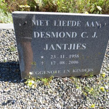 JANTJIES Desmond C.J. 1958-2006