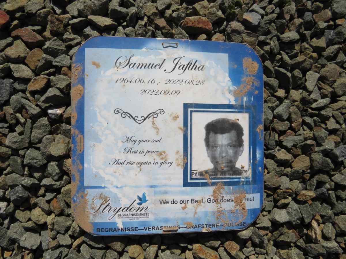 JAFTHA Samuel 1964-2022
