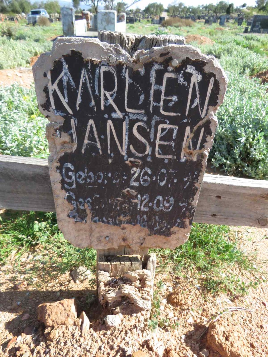 JANSEN Karlien 199?-199?