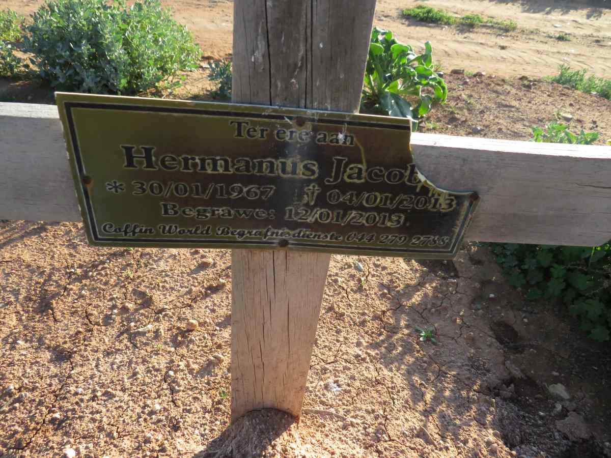 JACOB? Hermanus 1967-2013
