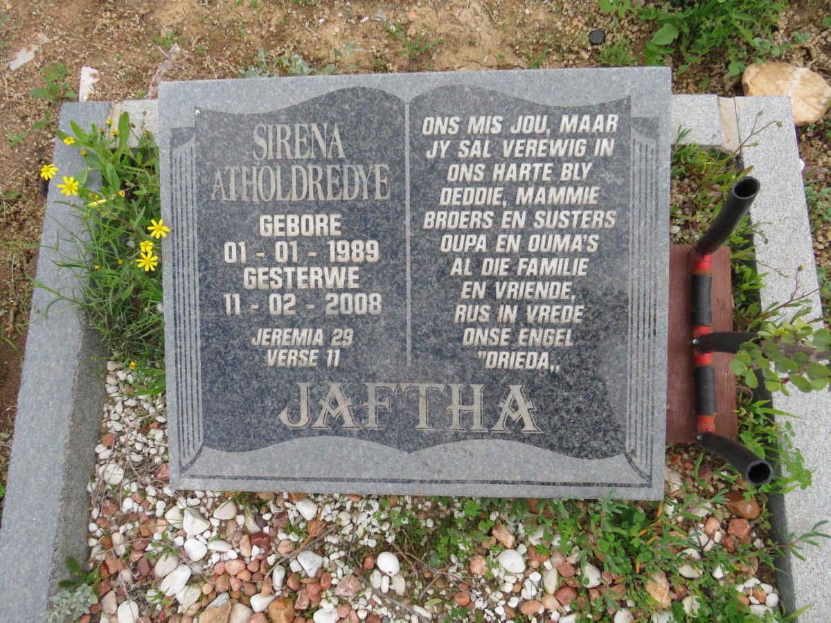 JAFTHA Sirena Atholdredye 1989-2008