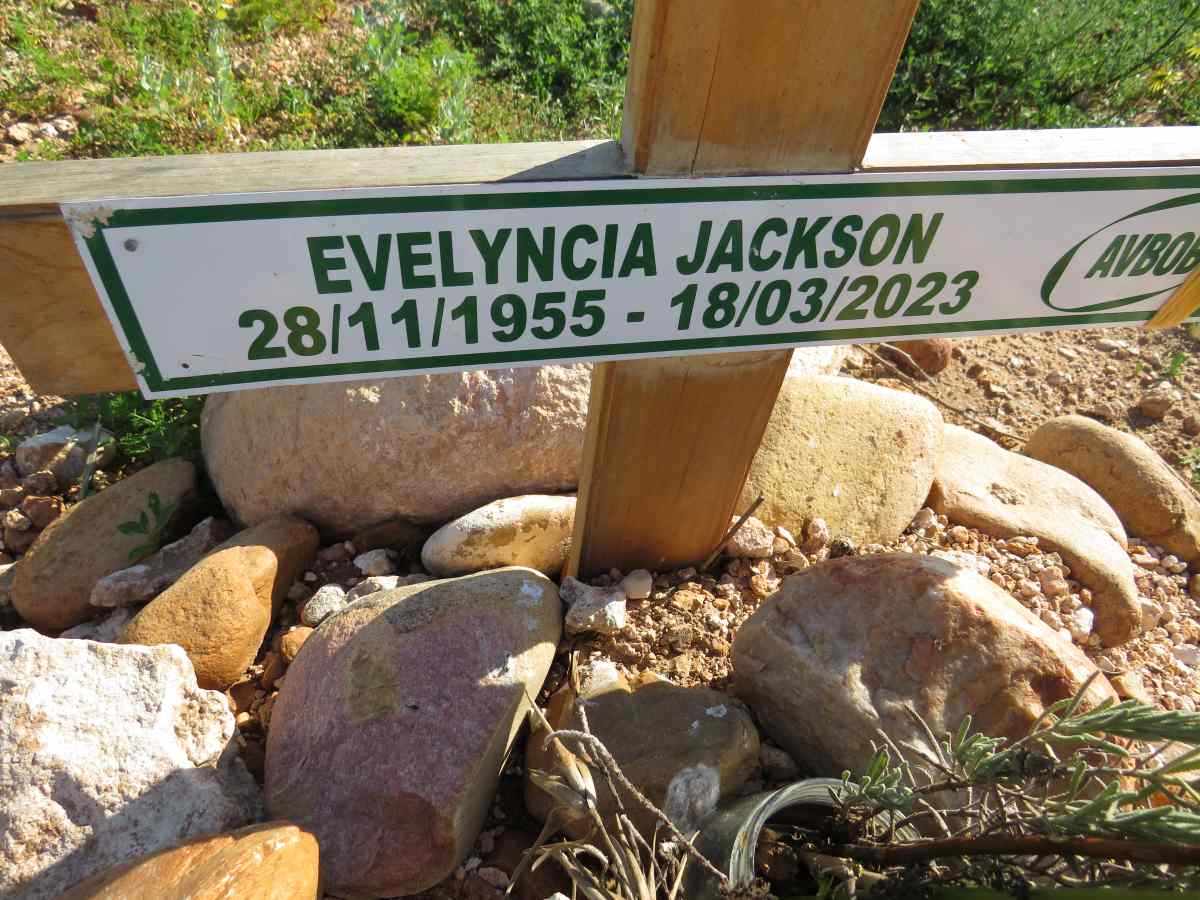 JACKSON Evelyncia 1955-2023