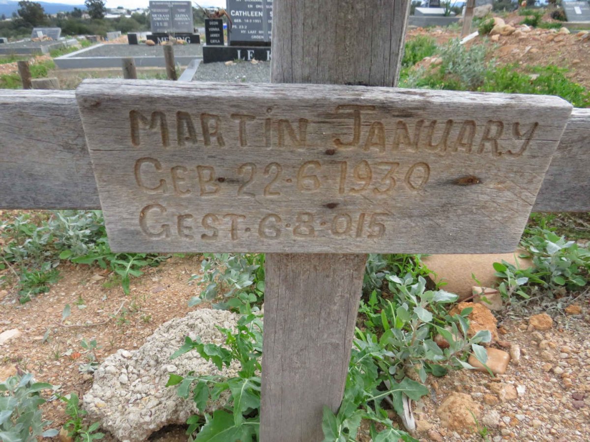 JANUARY Martin 1930-2015