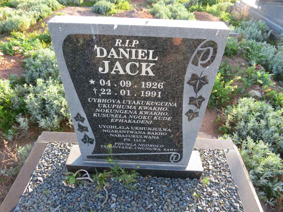 JACK Daniel 1926-1991