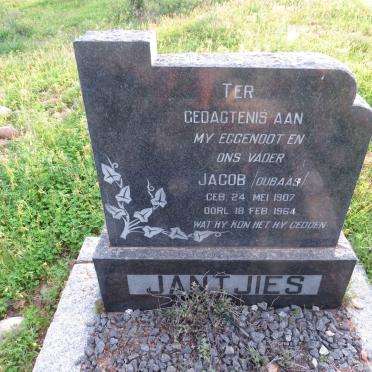JANTJIES Jacob 1907-1964