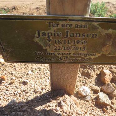 JANSEN Japie 1950-2013
