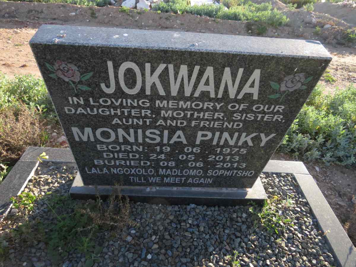 JOKWANA Monisia Pinky 1975-2013