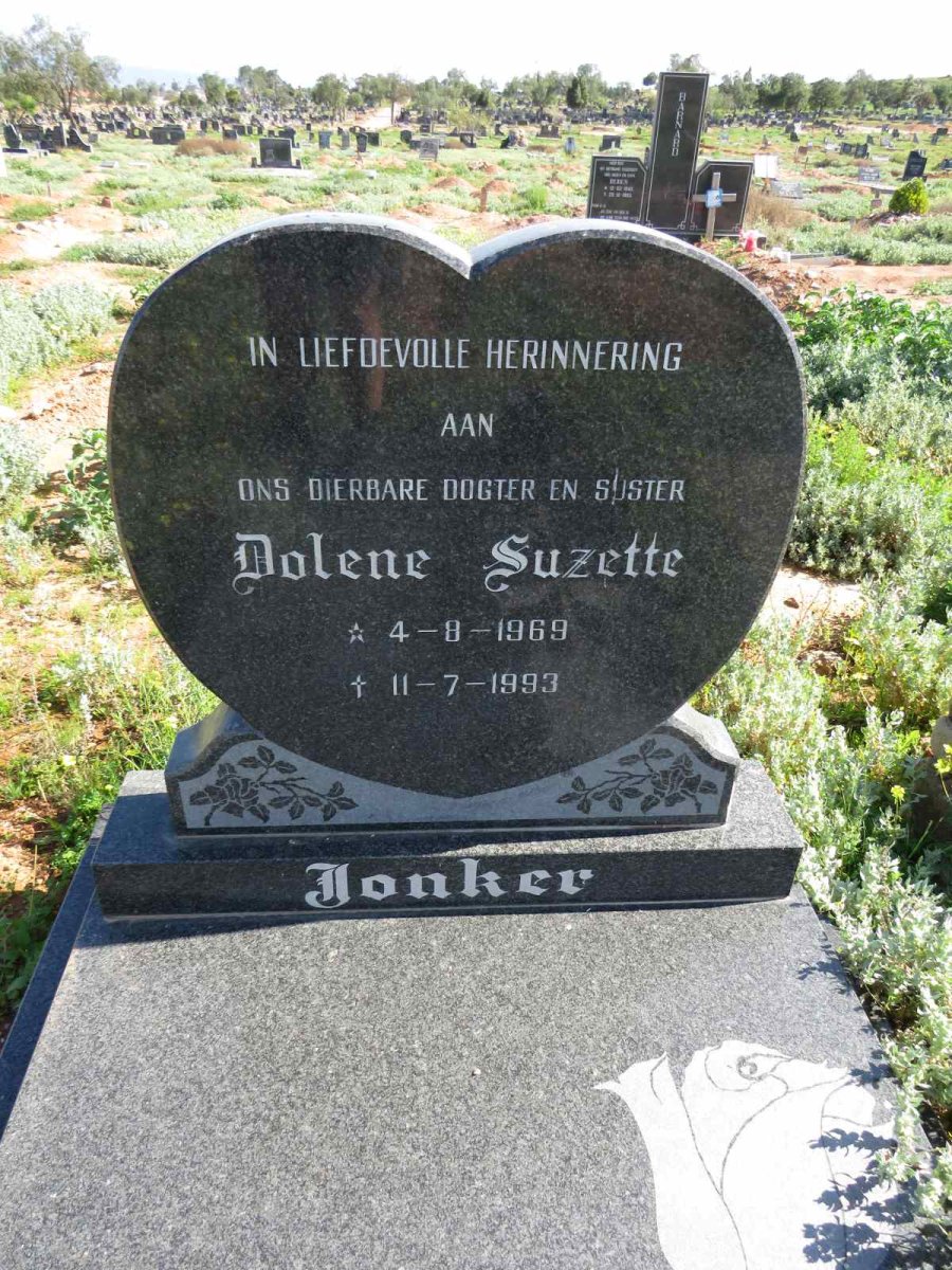 JONKER Dolene Suzette 1969-1993