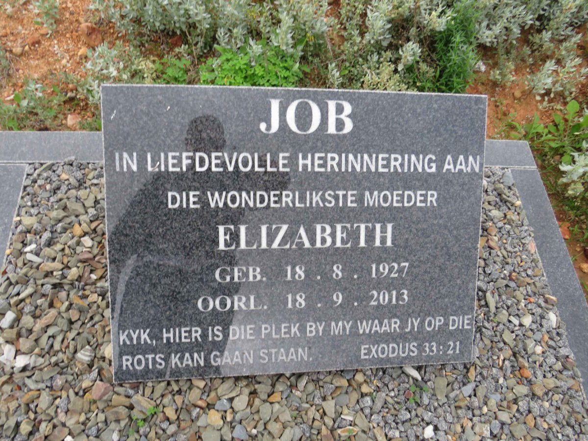 JOB Elizabeth 1927-2013