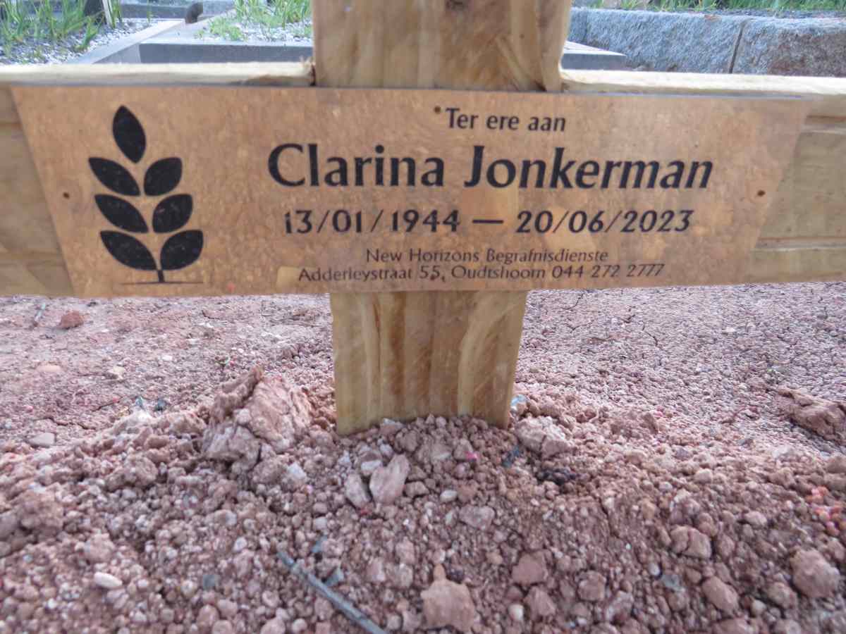 JONKERMAN Clarina 1944-2023