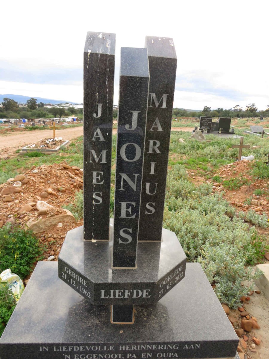 JONES James Marius 1962-2012
