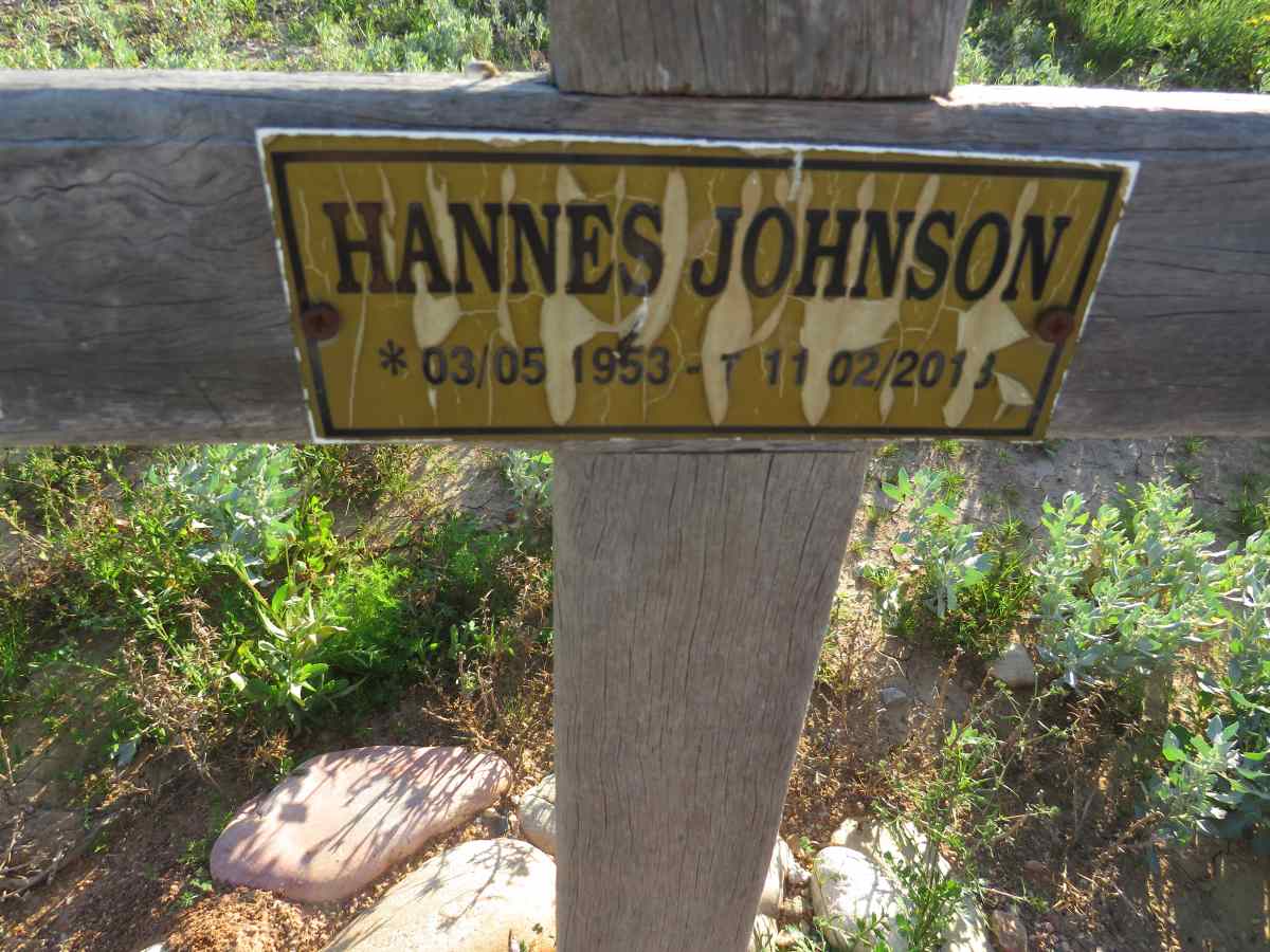 JOHNSON Hannes 1953-2013