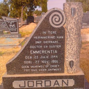 JORDAAN Emmerentia 1944-1966