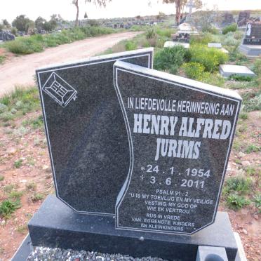 JURIMS Henry Alfred 1954-2011