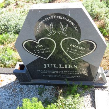 JULLIES Piet 1943-2006 & Paulina 1944-2010