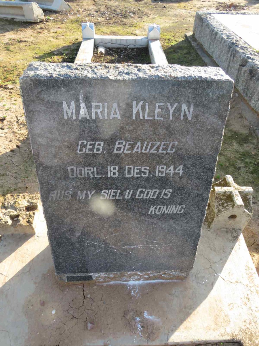 KLEYN Maria nee BEAUZEC -1944
