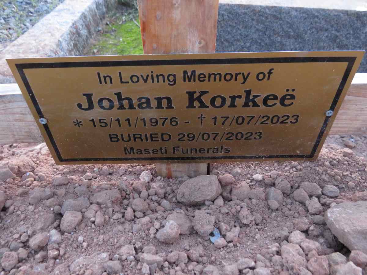 KORKEE Johan 1976-2023
