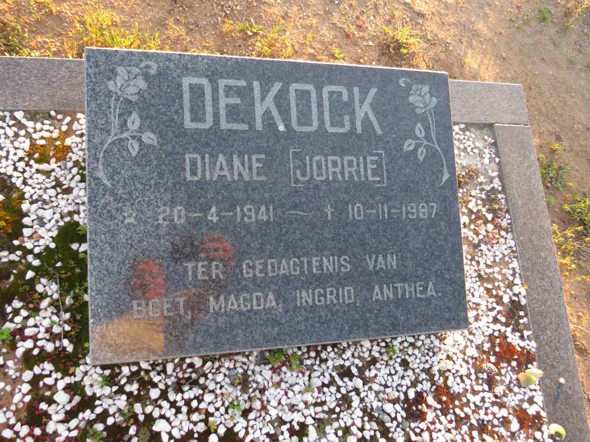 KOCK Diane, de 1941-1987