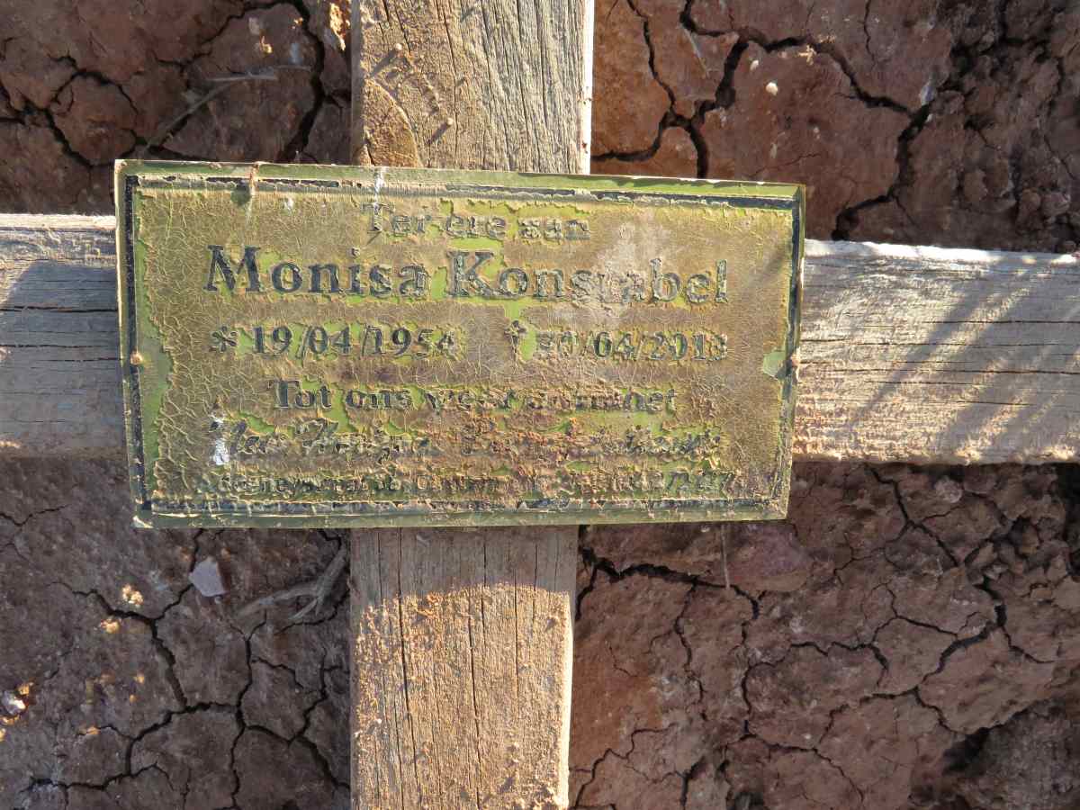 KONSTABEL Monisa 1954-2013