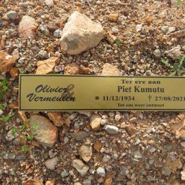 KUMUTU Piet 1934-2021