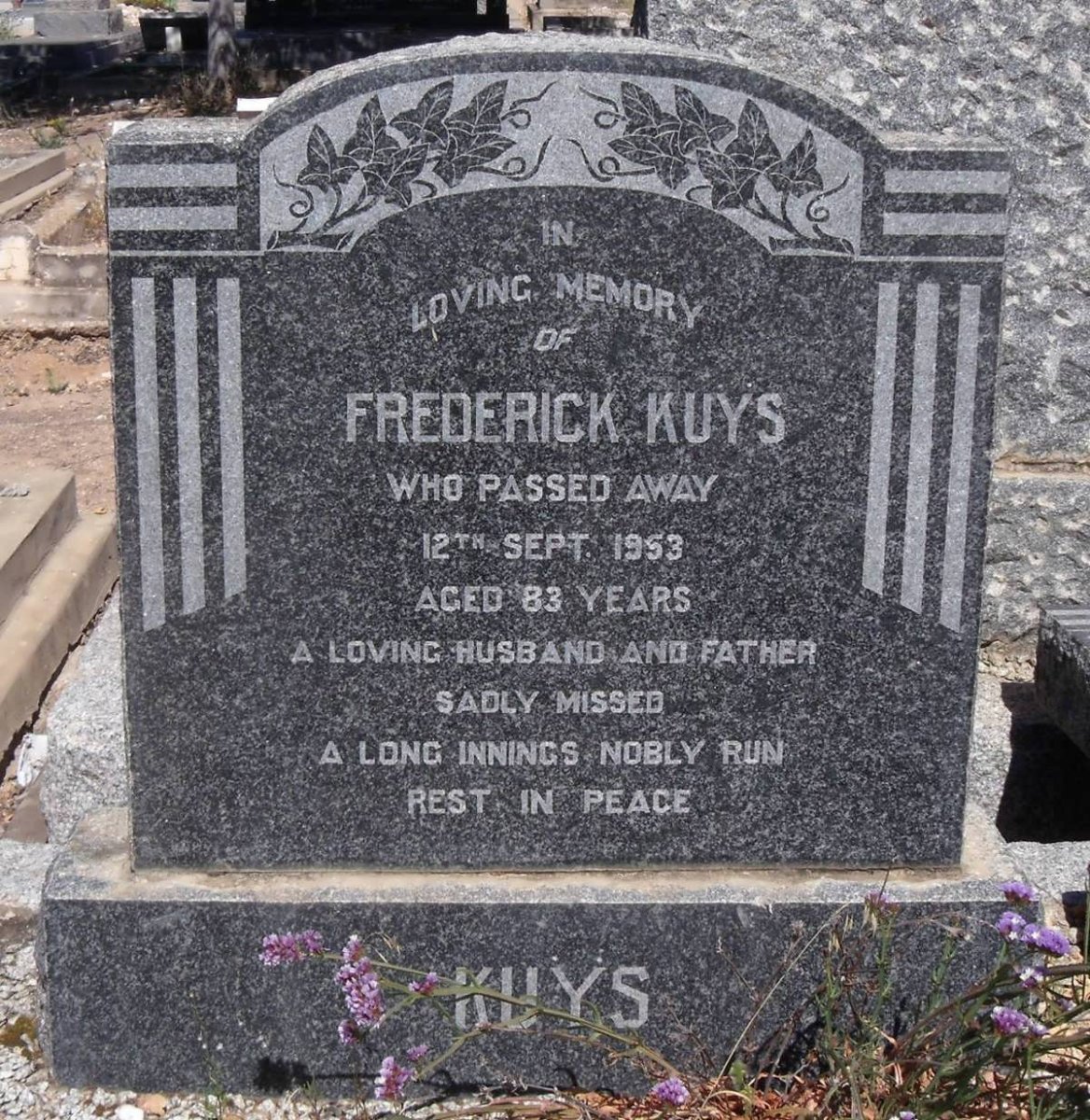 KUYS Frederick -1953