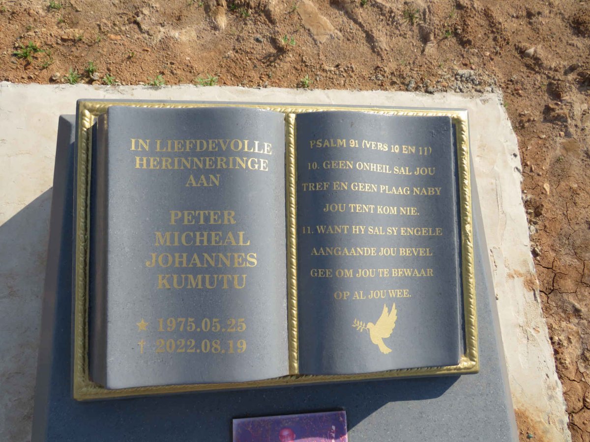 KUMUTU Peter Michael Johannes 1975-2022