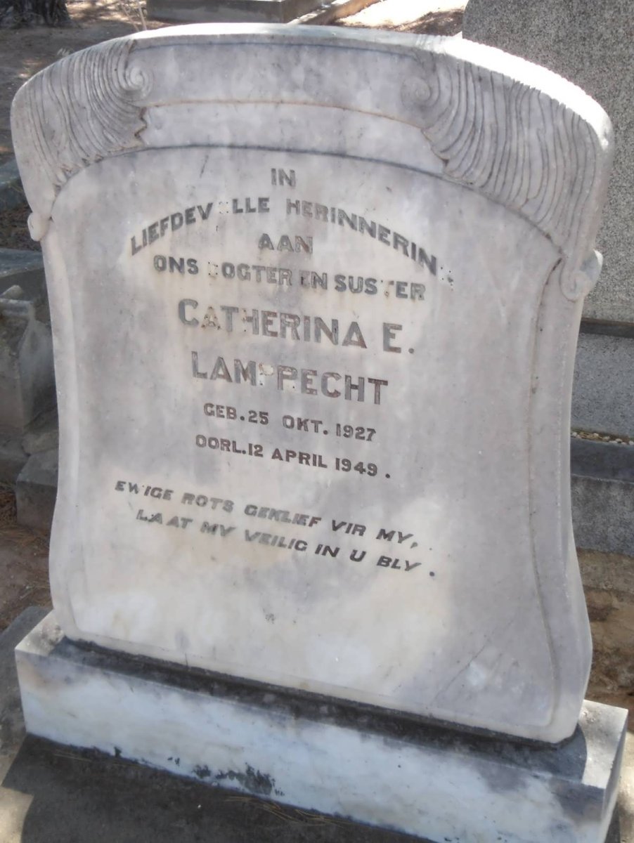 LAMPRECHT Catherina E. 1927-1949
