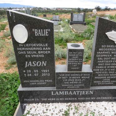 LAMBAATJEEN Jason 1991-2012