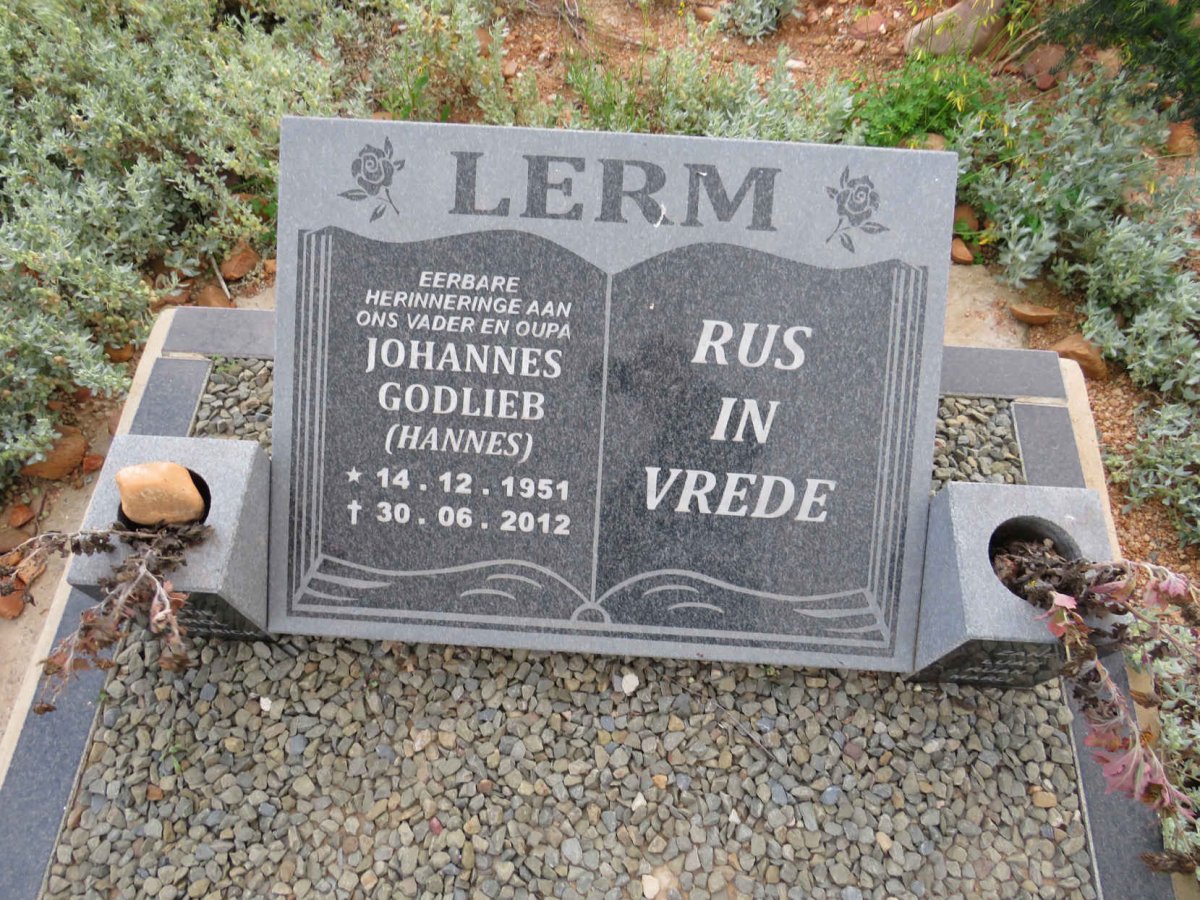LERM Johannes Godlieb 1951-2012