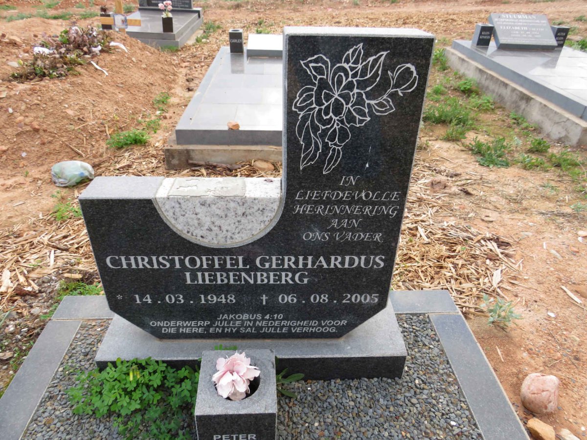 LIEBENBERG Christoffel Gerhardus 1948-2005