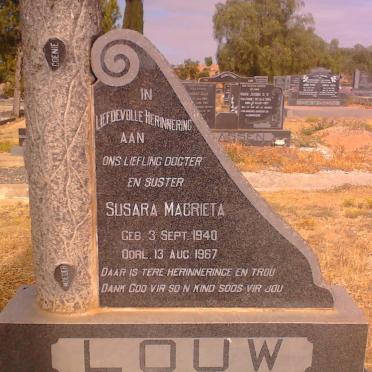 LOUW Susara Magrieta 1940-1967