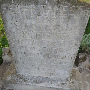 LUITERS Peter James 1903-1972