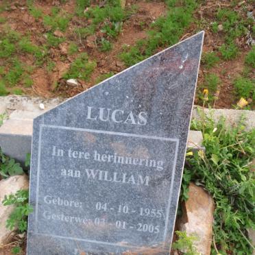 LUCAS William 1955-2005