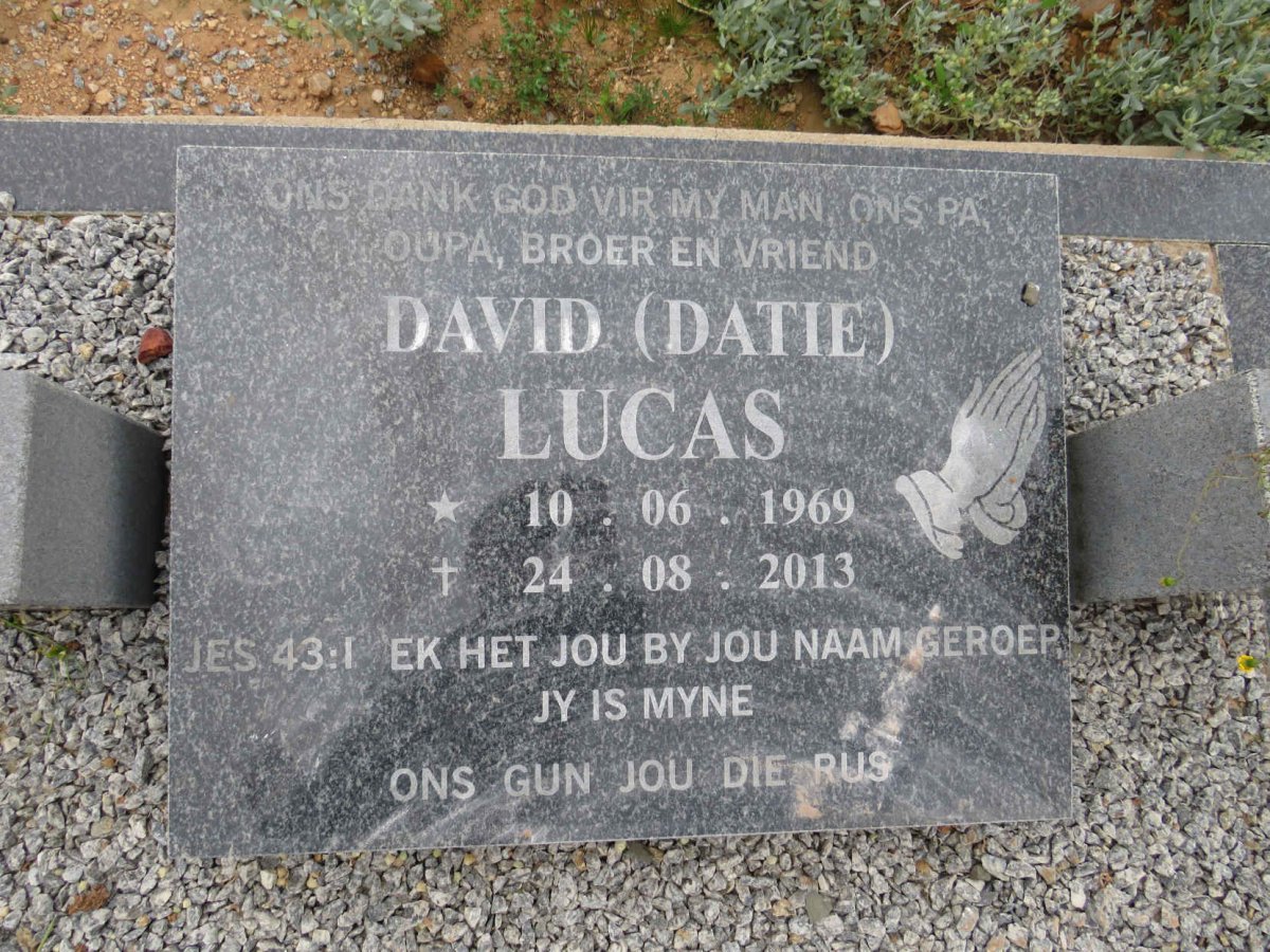 LUCAS David 1969-2013