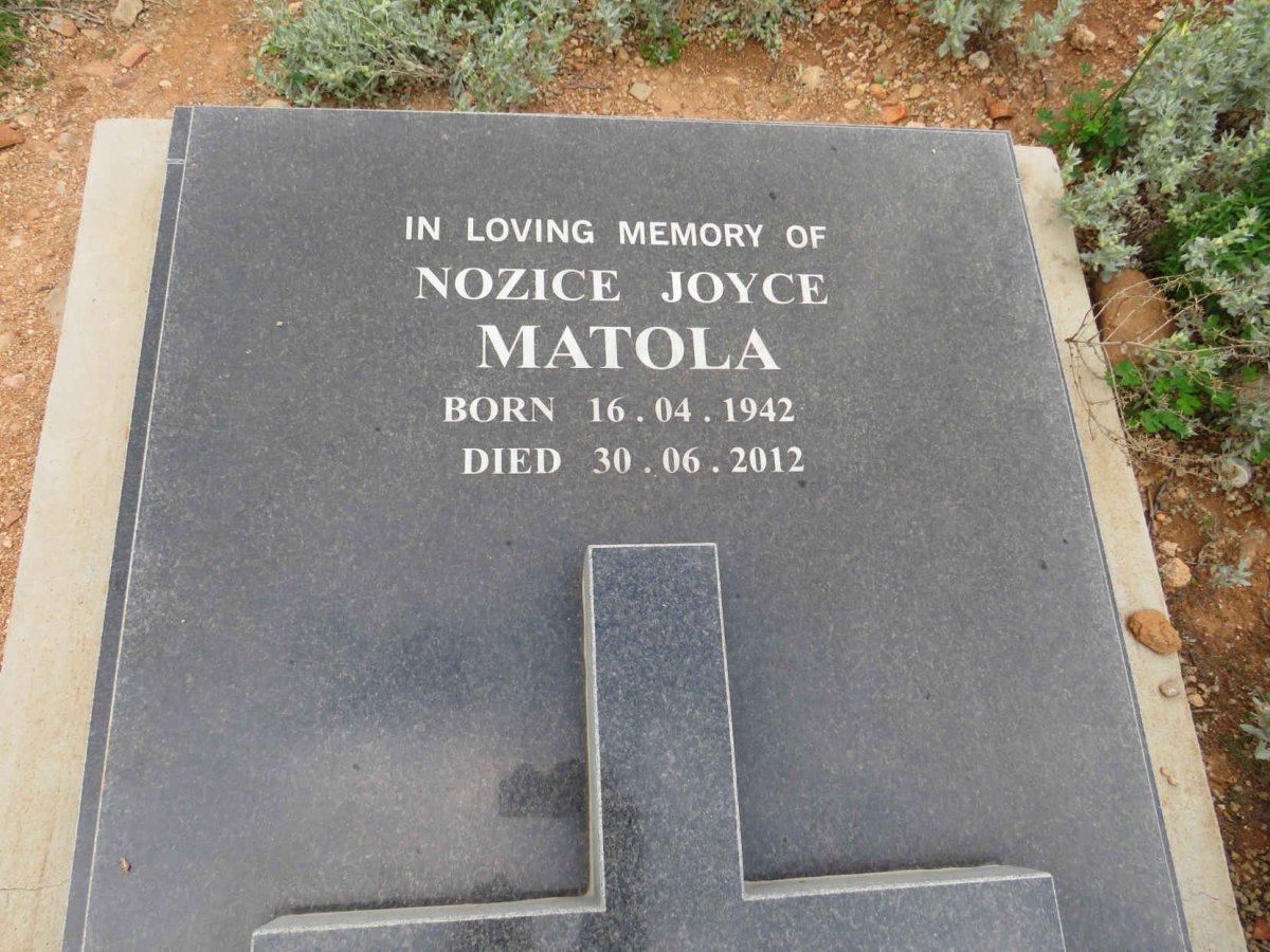 MATOLA Nozice Joyce 1942-2012