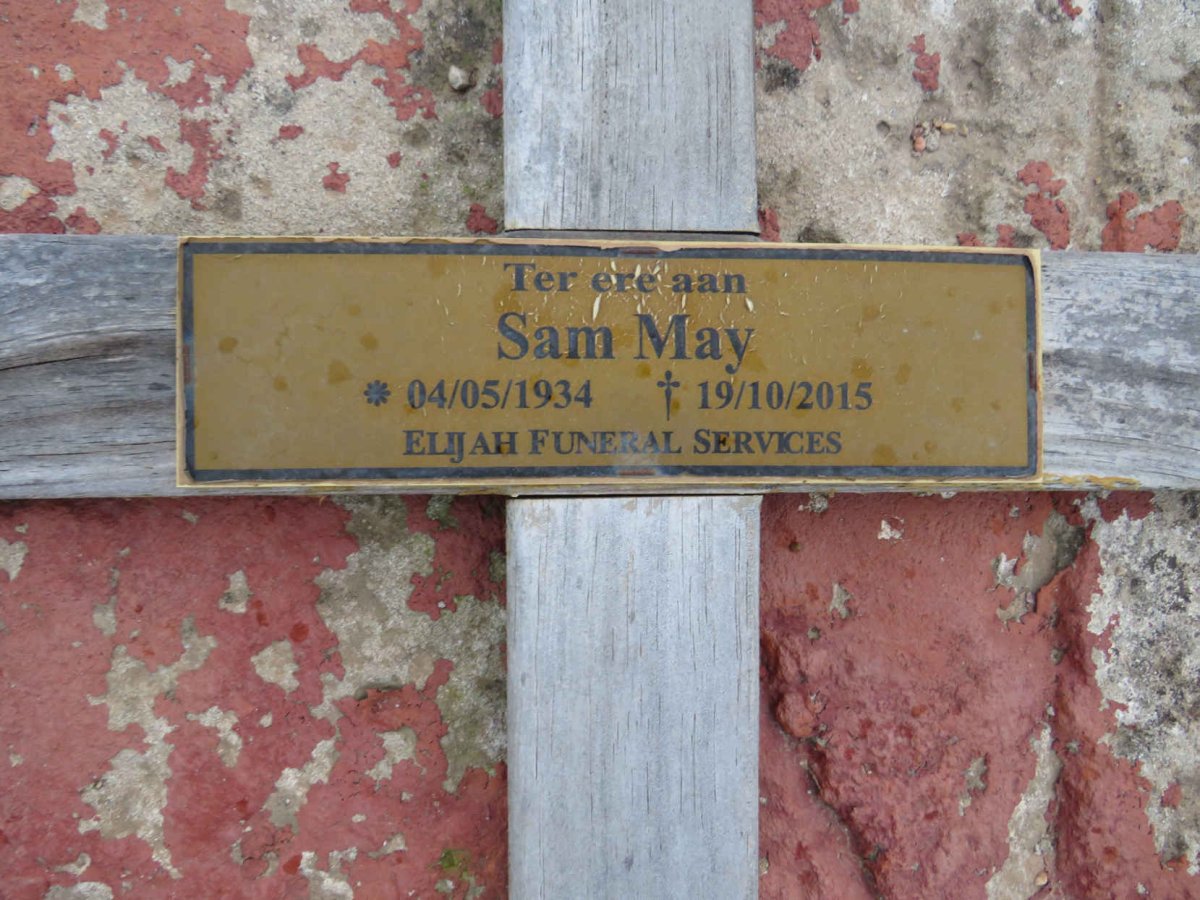MAY Sam 1934-2015