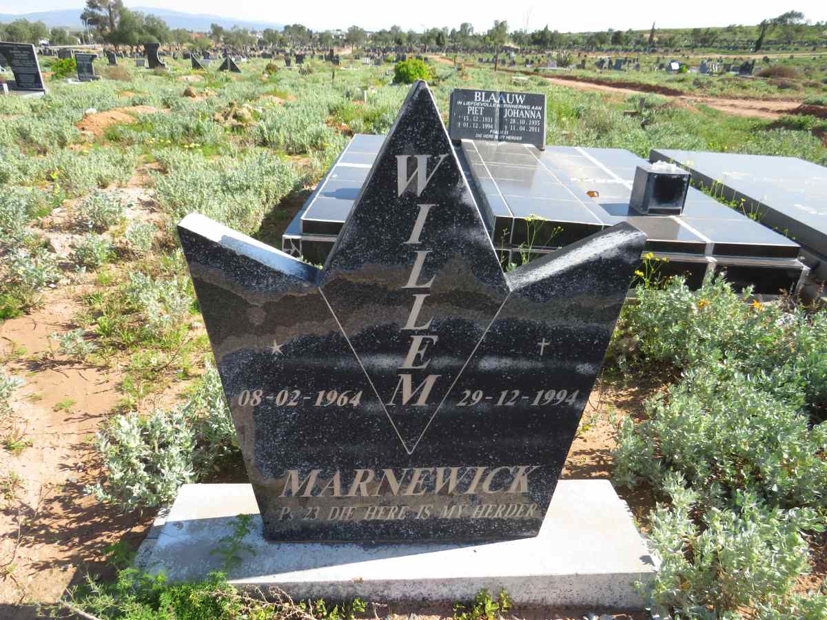 MARNEWICK Willem 1964-1994