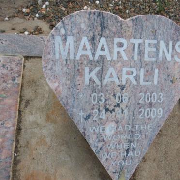MAARTENS Karli 2003-2009