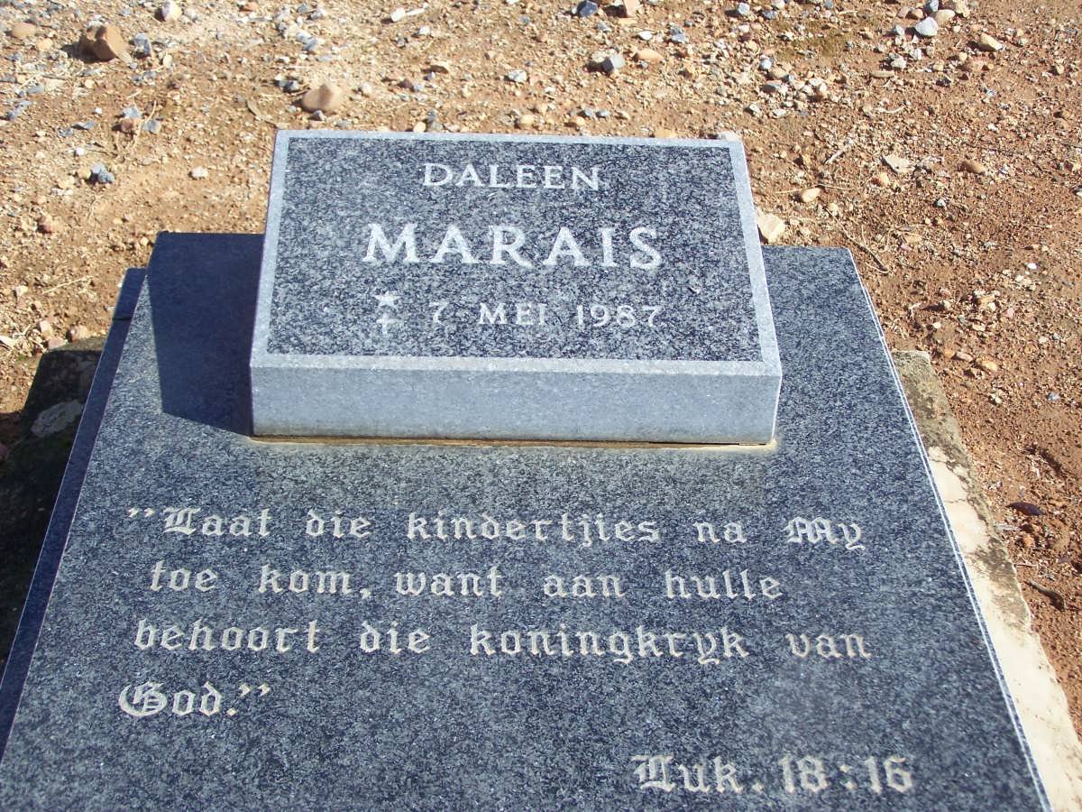 MARAIS Daleen 1987-1987