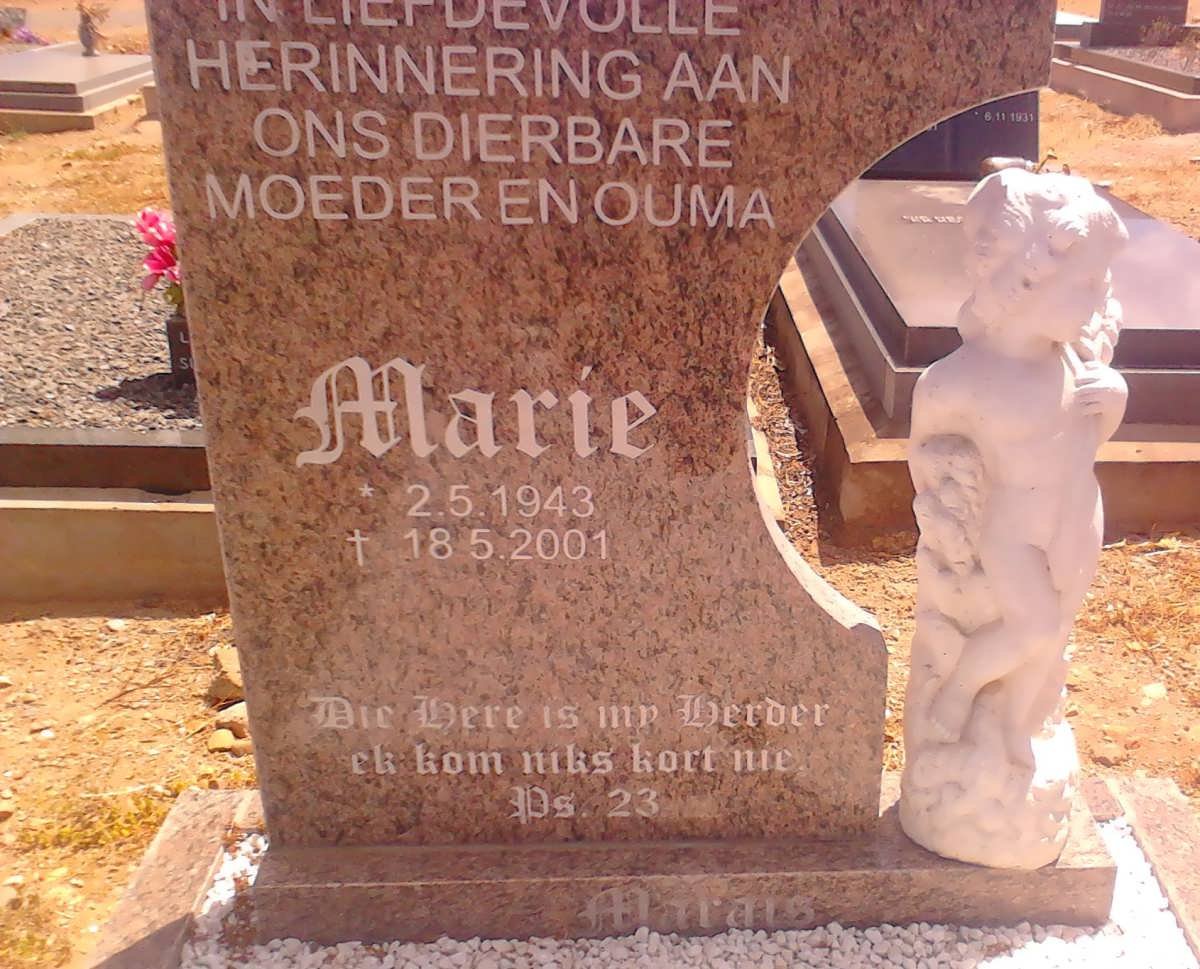 MARAIS Marie 1943-2001