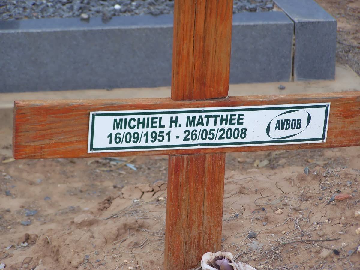 MATTHEE Michiel H. 1951-2008